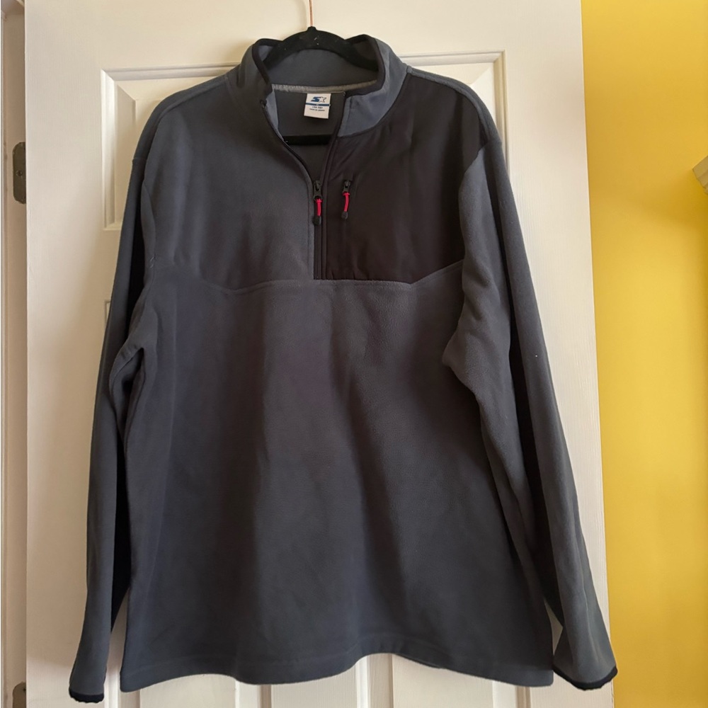 STARTER Gray and Black Lightweight Jacket